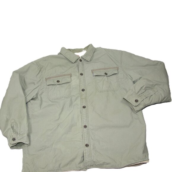 Levi's Other - Levi's Men's Light Green Fleece Lined Shacket Size XXL